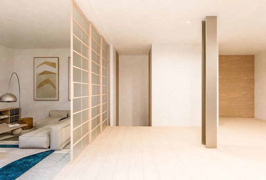 620 Adelaide Drive, Santa Monica, CA: Lounge (rendering)
