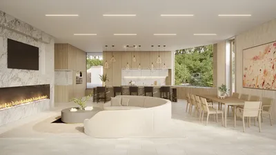 960 Stradella Road, Bel Air, CA: Kitchen 1 (rendering)